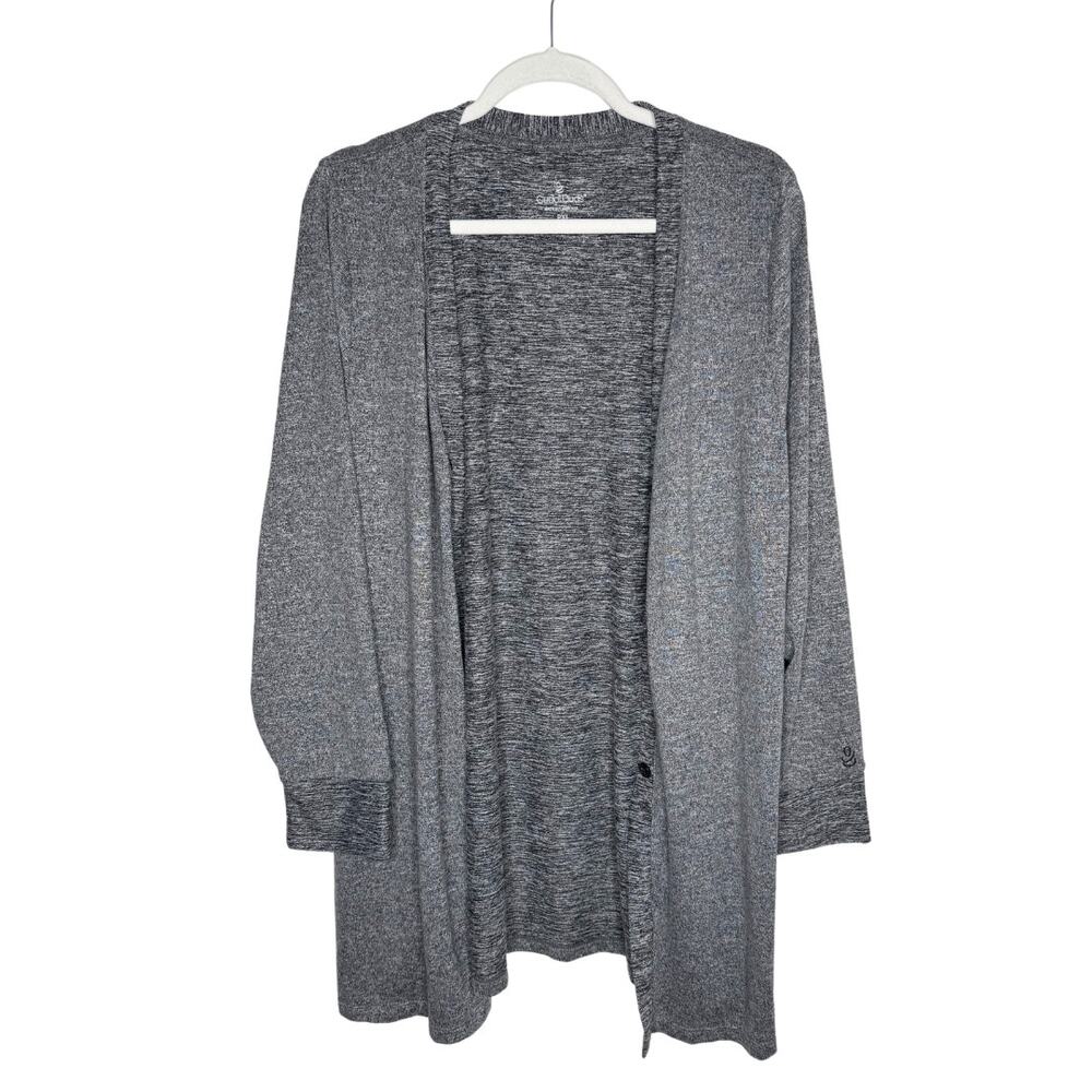 Cuddl Duds Seriously Soft Three Button Front Card… - image 1